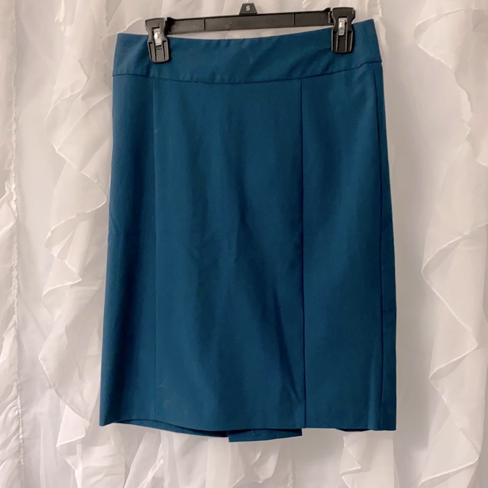 Dark Teal Pencil Skirt